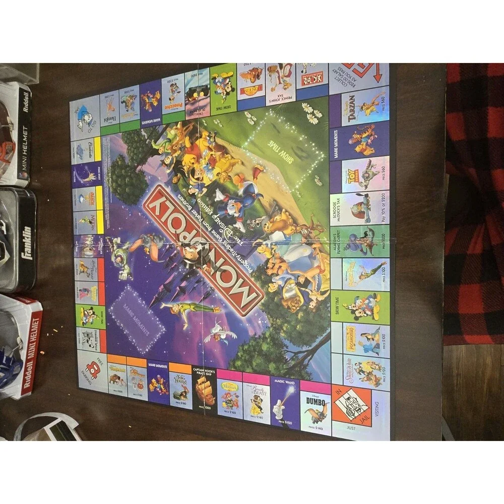 Parker Brothers Monopoly The Disney Edition Collector's Vintage Complete 2+ 8+